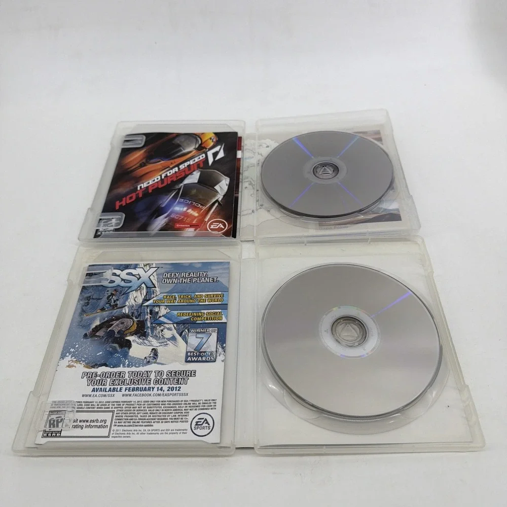 2 Game lot: Need for Speed the Run & Hot Pursuit (Playstation 3)